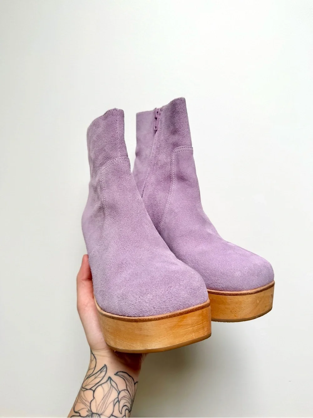 Charlotte Stone Paz Boot Lilac